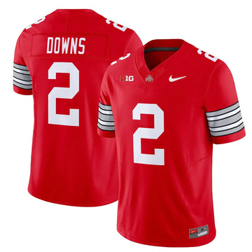 Personalized OSB 'Heritage Stripe' 2026/26 Vapor Limited Jersey - Red / Caleb Downs Stitched
