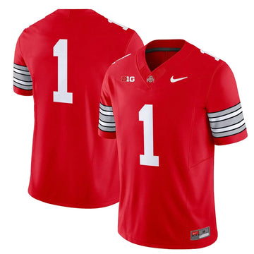 Personalized OSB 'Heritage Stripe' 2026/26 Vapor Limited Jersey - Red / #1 Team Stitched