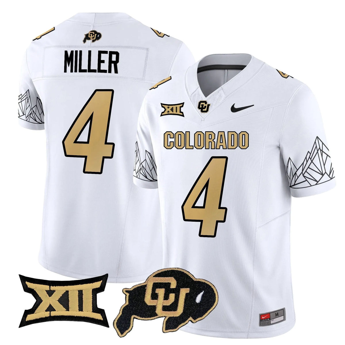 Personalized CB 2026 Vapor Limited Jersey V2 - White / Omarion Miller Stitched
