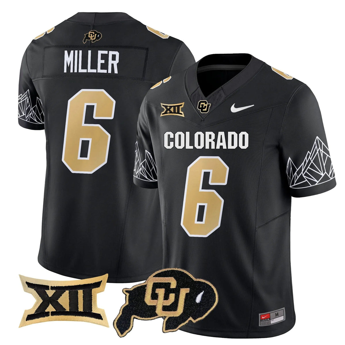 Personalized CB 2026 Vapor Limited Jersey V2 - Black / Drelon Miller Stitched