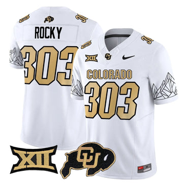 Personalized CB 2026 Vapor Limited Jersey V2 - White / Rocky 303 Stitched