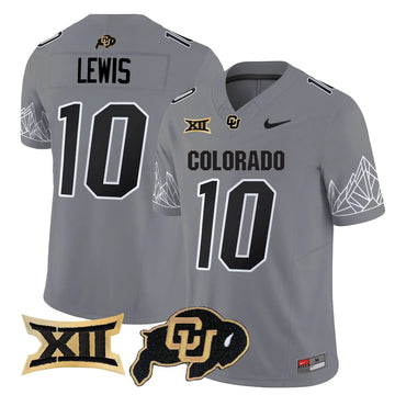 Personalized CB 2026 Vapor Limited Jersey V2 - Gray / Julian Lewis Stitched