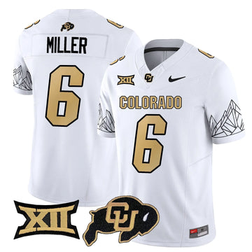 Personalized CB 2026 Vapor Limited Jersey V2 - White / Drelon Miller Stitched