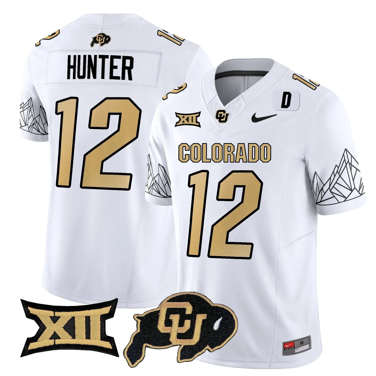 Personalized CB 2026 Vapor Limited Jersey V2 - White / Travis Hunter Stitched