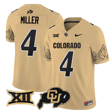 Personalized CB 2026 Vapor Limited Jersey V2 - Gold / Omarion Miller Stitched