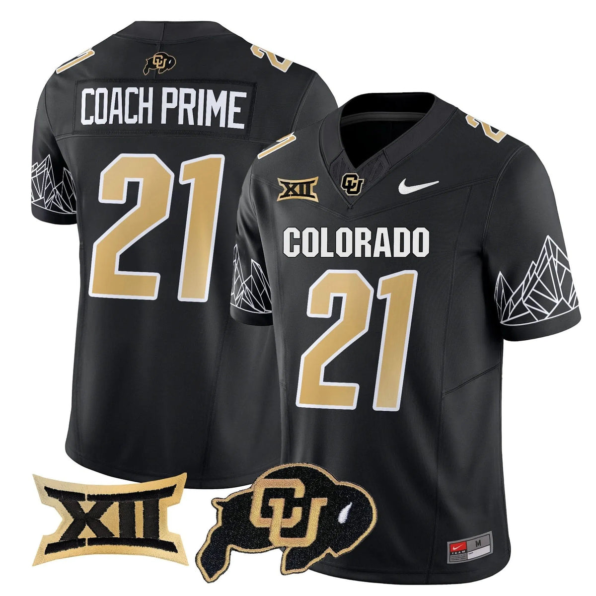 Personalized CB 2026 Vapor Limited Jersey V2 - Black / Coach Prime Stitched