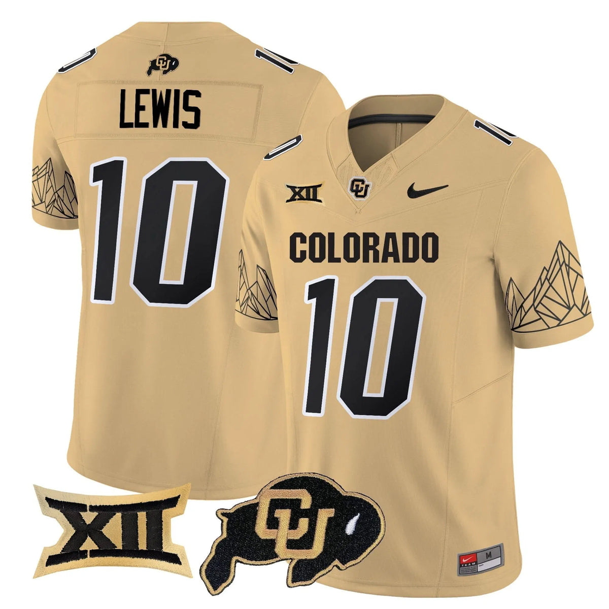 Personalized CB 2026 Vapor Limited Jersey V2 - Gold / Julian Lewis Stitched