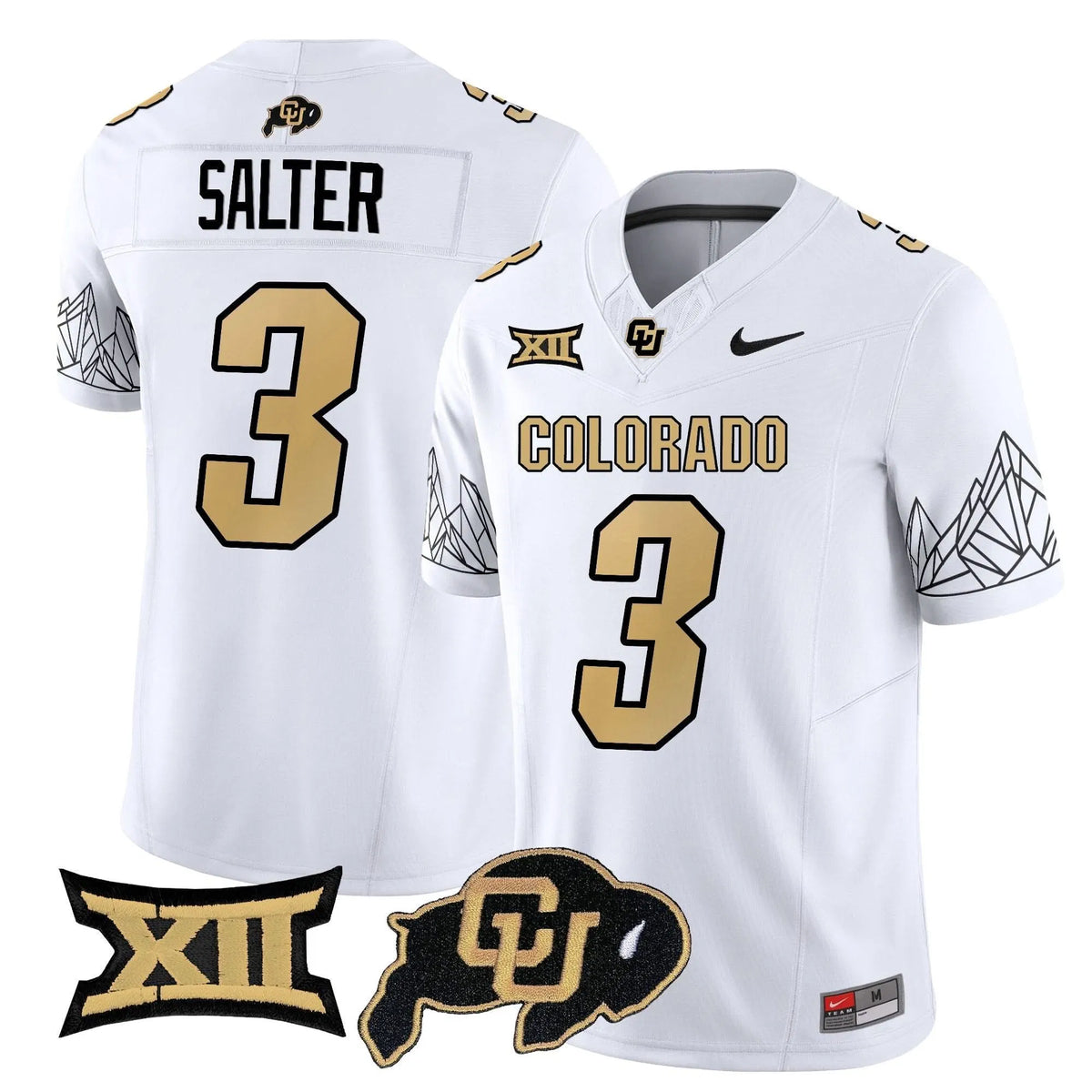 Personalized CB 2026 Vapor Limited Jersey V2 - White / Kaidon Salter Stitched