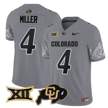 Personalized CB 2026 Vapor Limited Jersey V2 - Gray / Omarion Miller Stitched