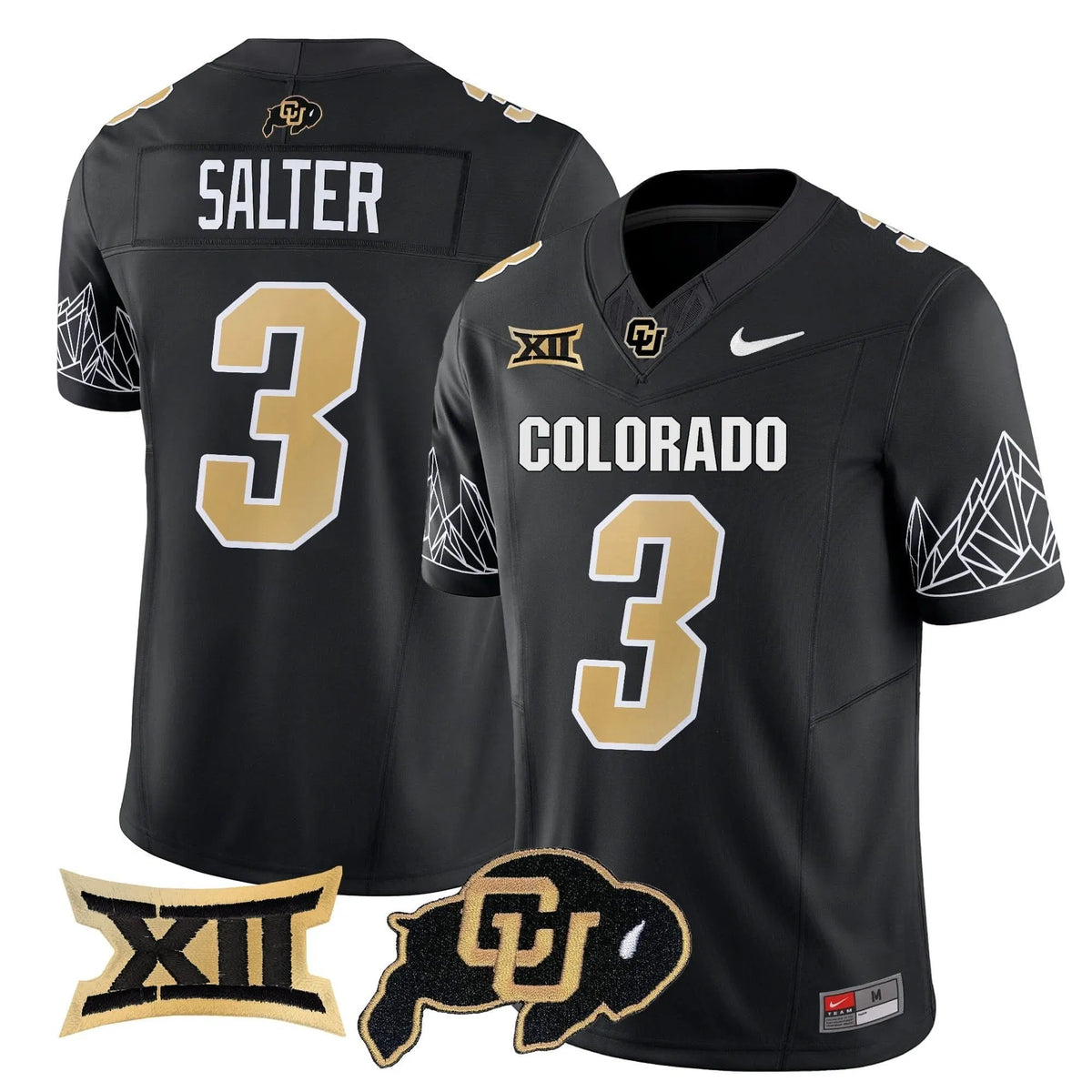 Personalized CB 2026 Vapor Limited Jersey V2 - Black / Kaidon Salter Stitched
