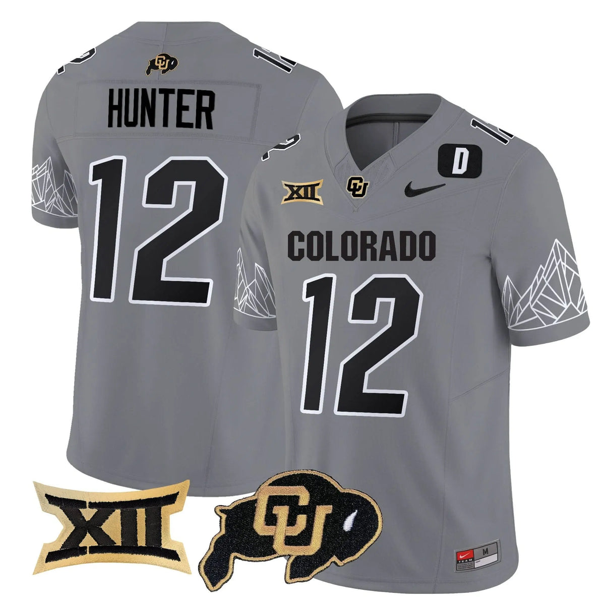 Personalized CB 2026 Vapor Limited Jersey V2 - Gray / Travis Hunter Stitched