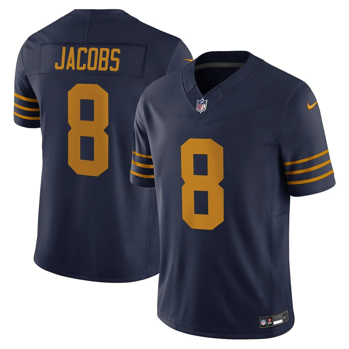 Personalized GBP The 1923 Classic Vapor Limited Jersey - Josh Jacobs Stitched