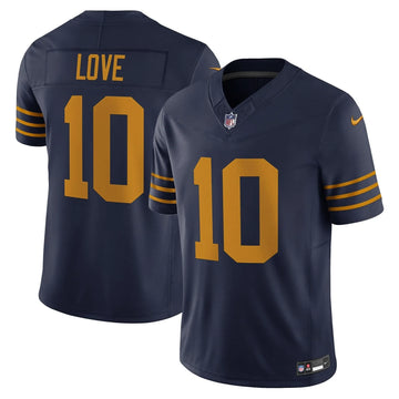 Personalized GBP The 1923 Classic Vapor Limited Jersey - Jordan Love Stitched