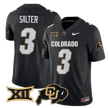 Personalized CB 2026 Vapor Limited Jersey - Black / Kaidon Salter Stitched