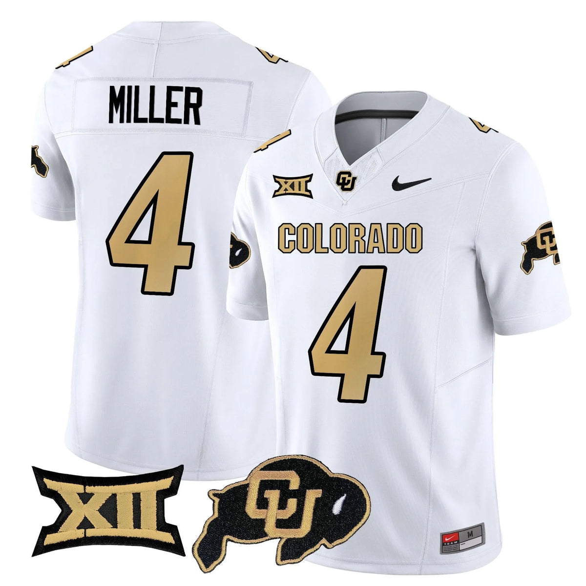 Personalized CB 2026 Vapor Limited Jersey - White / Omarion Miller Stitched