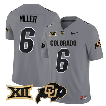 Personalized CB 2026 Vapor Limited Jersey - Gray / Drelon Miller Stitched