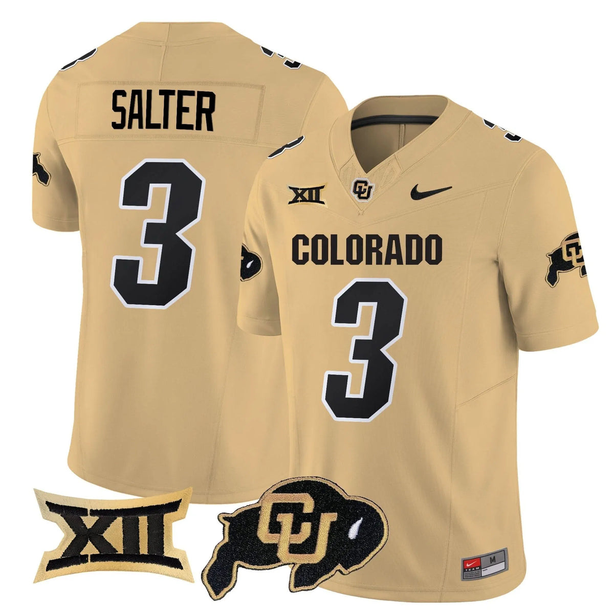 Personalized CB 2026 Vapor Limited Jersey - Gold / Kaidon Salter Stitched