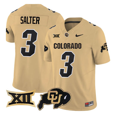 Personalized CB 2026 Vapor Limited Jersey - Gold / Kaidon Salter Stitched