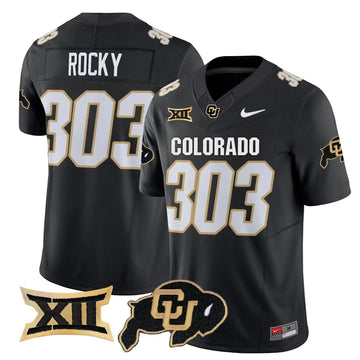 Personalized CB 2026 Vapor Limited Jersey - Black / Rocky 303 Stitched