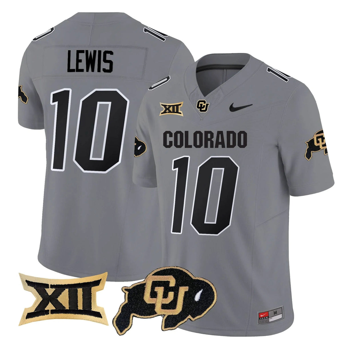 Personalized CB 2026 Vapor Limited Jersey - Gray / Julian Lewis Stitched