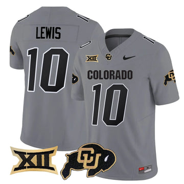 Personalized CB 2026 Vapor Limited Jersey - Gray / Julian Lewis Stitched