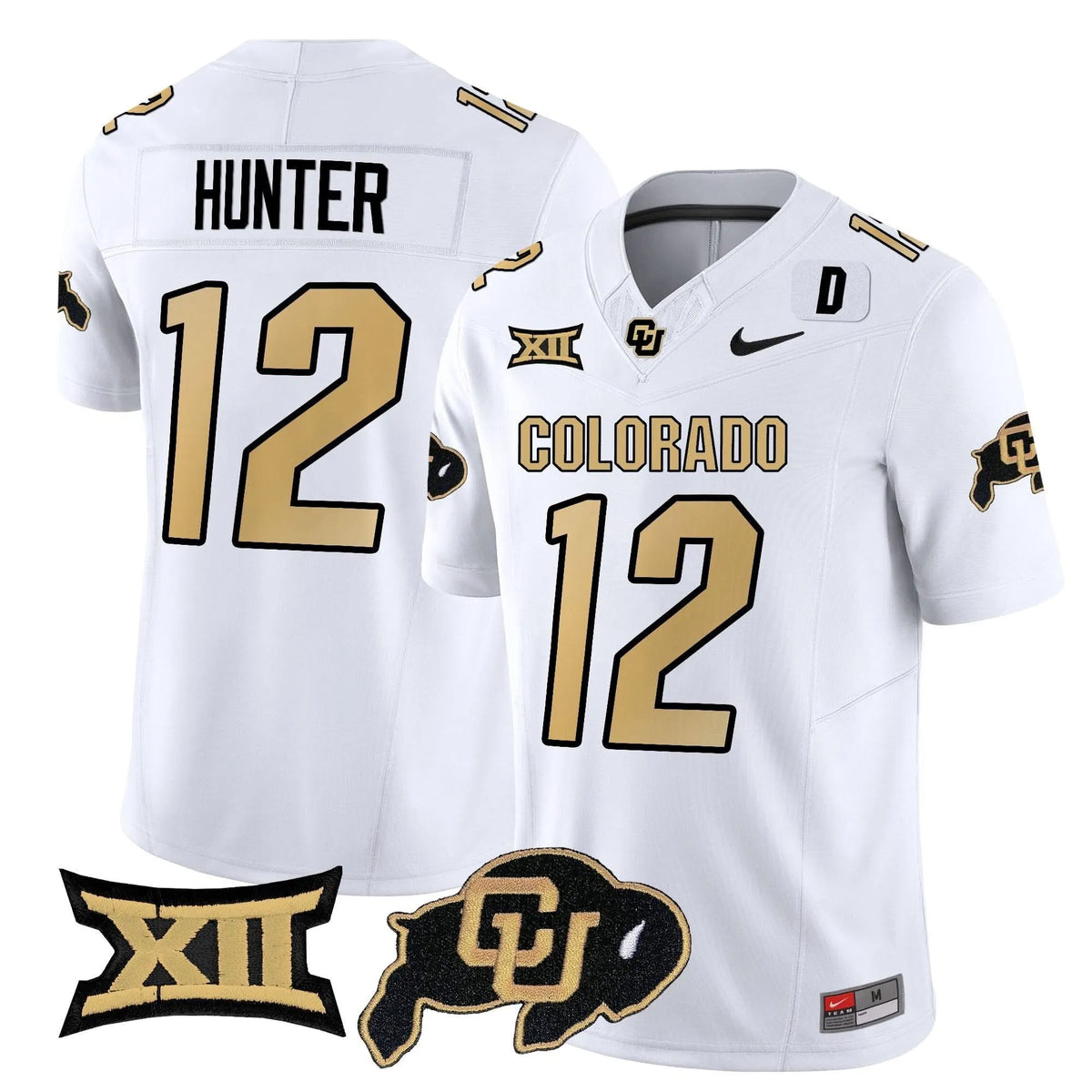 Personalized CB 2026 Vapor Limited Jersey - White / Travis Hunter Stitched