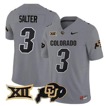 Personalized CB 2026 Vapor Limited Jersey - Gray / Kaidon Salter Stitched