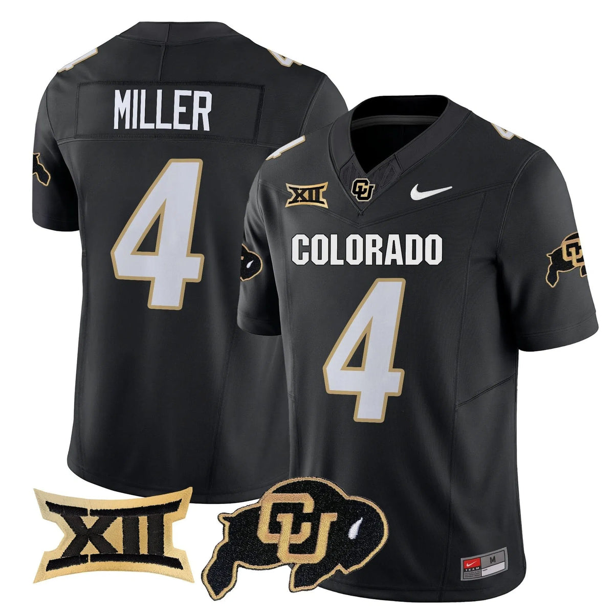 Personalized CB 2026 Vapor Limited Jersey - Black / Omarion Miller Stitched