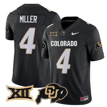 Personalized CB 2026 Vapor Limited Jersey - Black / Omarion Miller Stitched