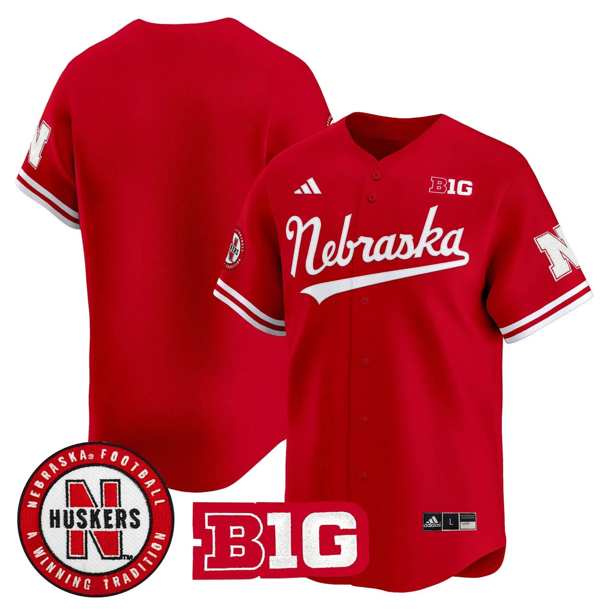 Personalized NC 2026 Vapor Baseball Jersey - Stitched - Scarlet / Team Stitched