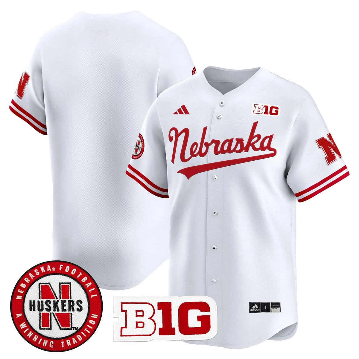 Personalized NC 2026 Vapor Baseball Jersey - Stitched - White / Team Stitched