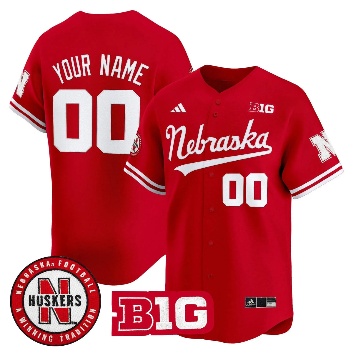 Personalized NC 2026 Vapor Baseball Custom Jersey - Scarlet Stitched