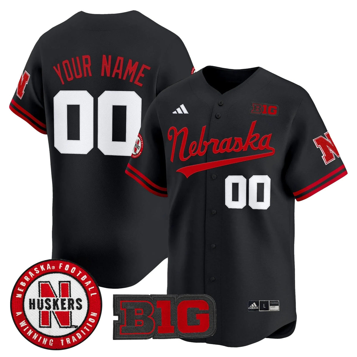 Personalized NC 2026 Vapor Baseball Custom Jersey - Black Stitched