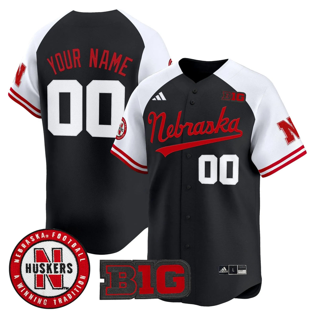Personalized NC 2026 Vapor Baseball Custom Jersey - Black Alternate Stitched
