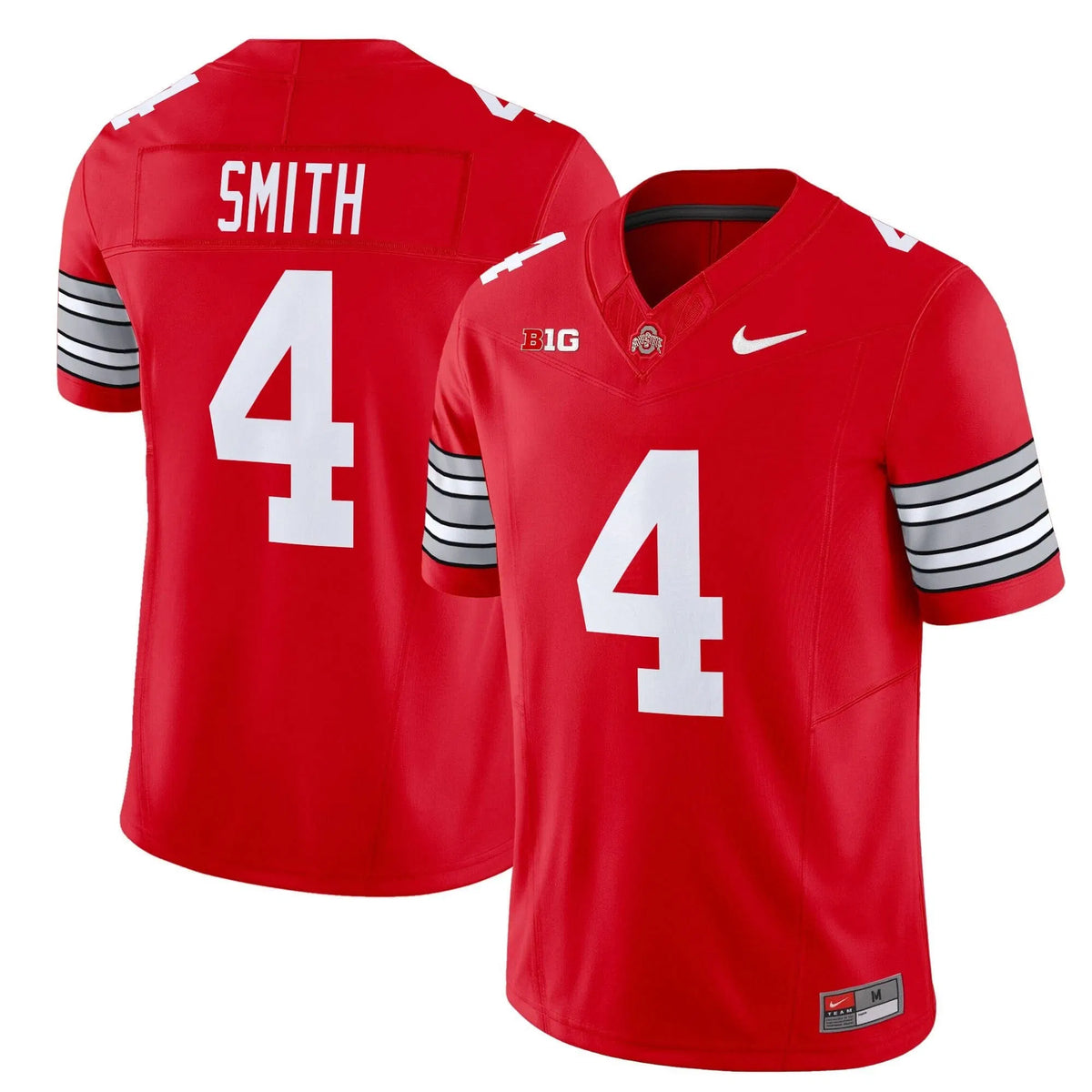 Personalized OSB 'Heritage Stripe' 2026/26 Vapor Limited Jersey - Red / Jeremiah Smith Stitched