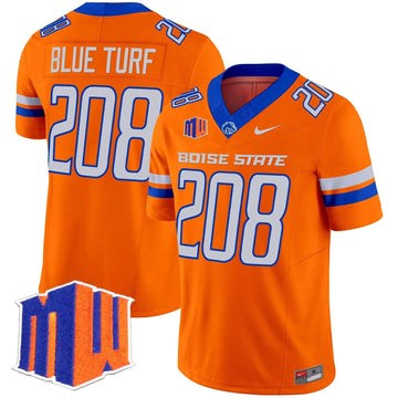Personalized BSB 2026 Vapor Limited Jersey - Orange / Blue Turf 208 Stitched
