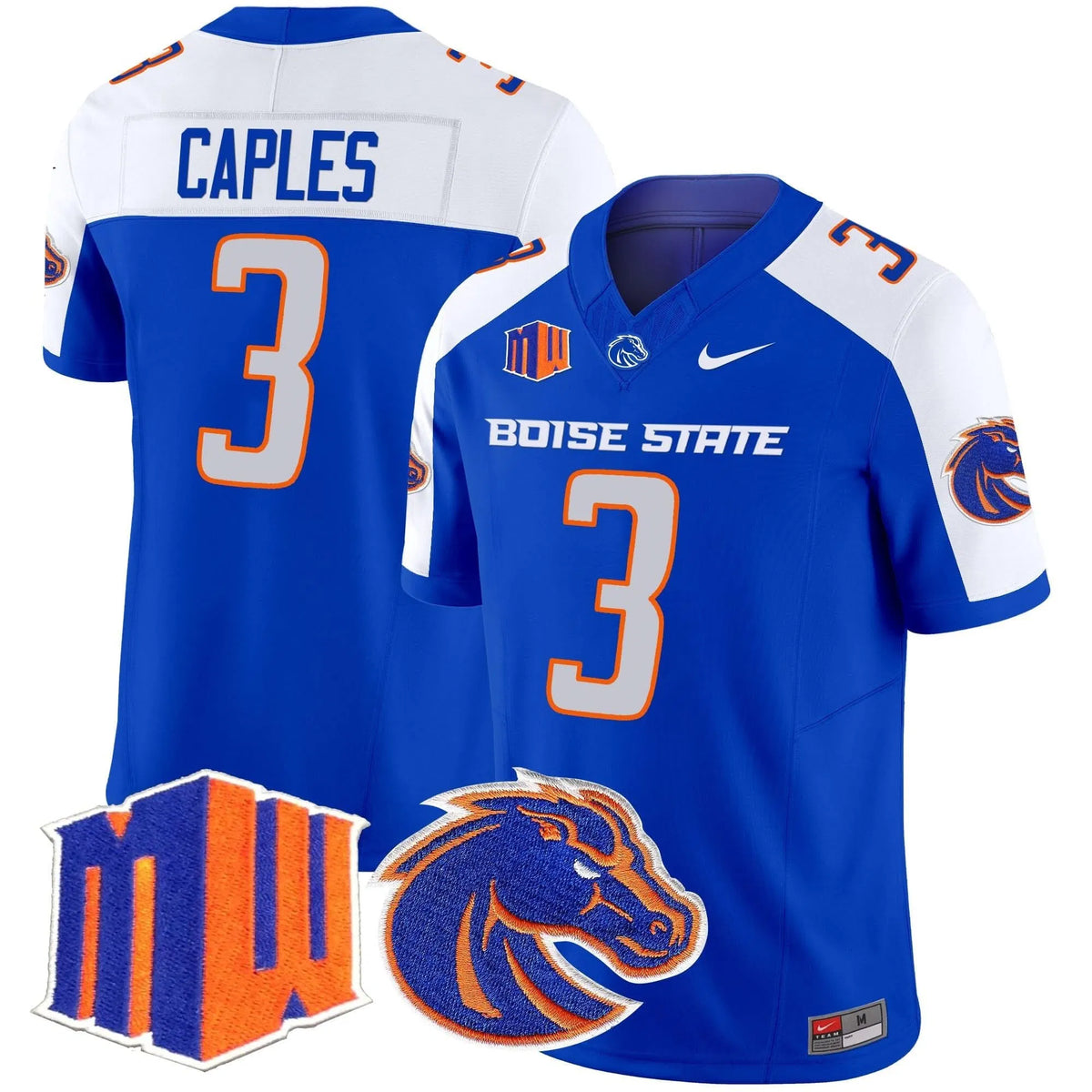 Personalized BSB 2026 Vapor Limited Jersey - Royal Alternate / Latrell Caples Stitched