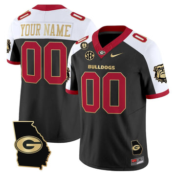 Personalized GB 2026 Georgia Map & Vince Dooley Patch Vapor Limited Custom Jersey - Alternate Stitched
