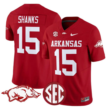 Personalized AR Vapor Limited Jersey - Cardinal / Kam Shanks Stitched