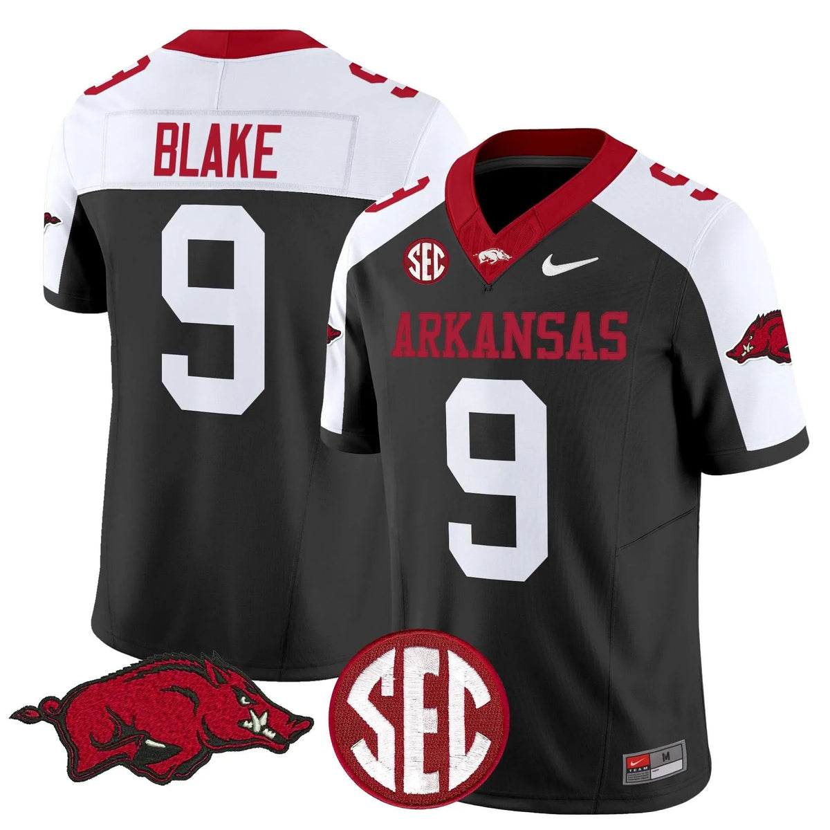 Personalized AR Vapor Limited Jersey - Black Alternate / O'Mega Blake Stitched