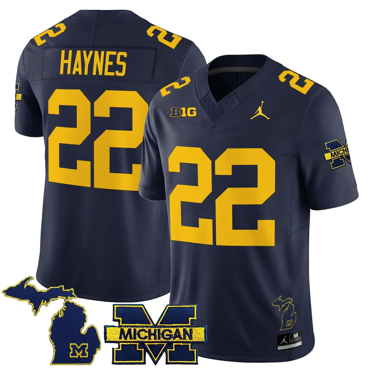 Personalized MW 2026 Vapor Limited Jersey - Navy / Justice Haynes Stitched