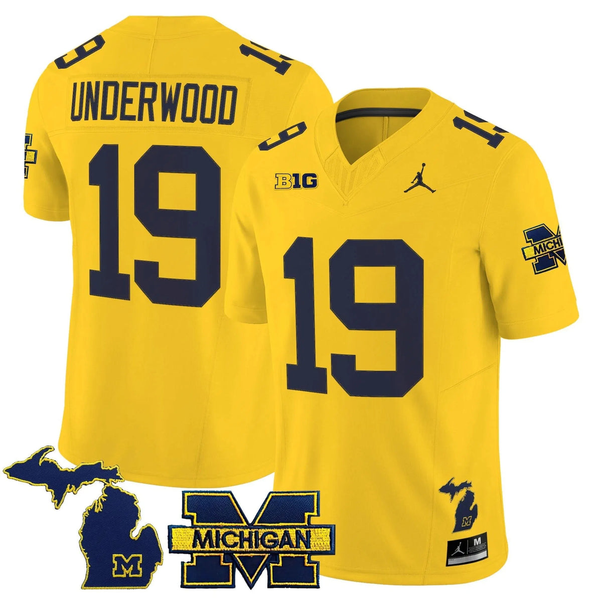 Personalized MW 2026 Vapor Limited Jersey - Maize / Bryce Underwood Stitched