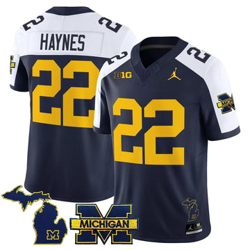 Personalized MW 2026 Vapor Limited Jersey - Navy Alternate / Justice Haynes Stitched