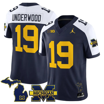 Personalized MW 2026 Vapor Limited Jersey - Navy Alternate / Bryce Underwood Stitched