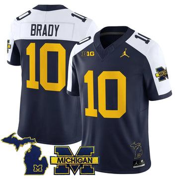 Personalized MW 2026 Vapor Limited Jersey - Navy Alternate / Tom Brady Stitched