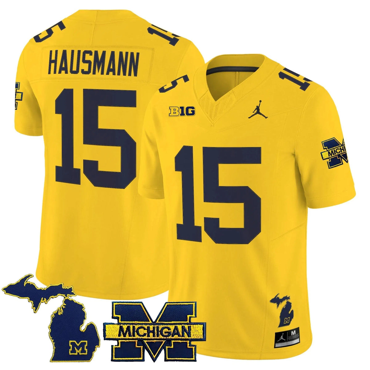 Personalized MW 2026 Vapor Limited Jersey - Maize / Ernest Hausmann Stitched