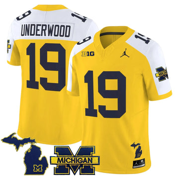 Personalized MW 2026 Vapor Limited Jersey - Maize Alternate / Bryce Underwood Stitched