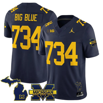 Personalized MW 2026 Vapor Limited Jersey - Navy / Big Blue 734 Stitched