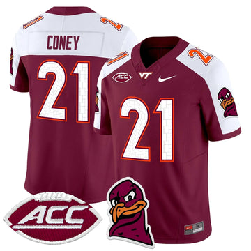 Personalized VTH 2026 Vapor Limited Jersey - Maroon Alternate / Jeremiah Coney Stitched