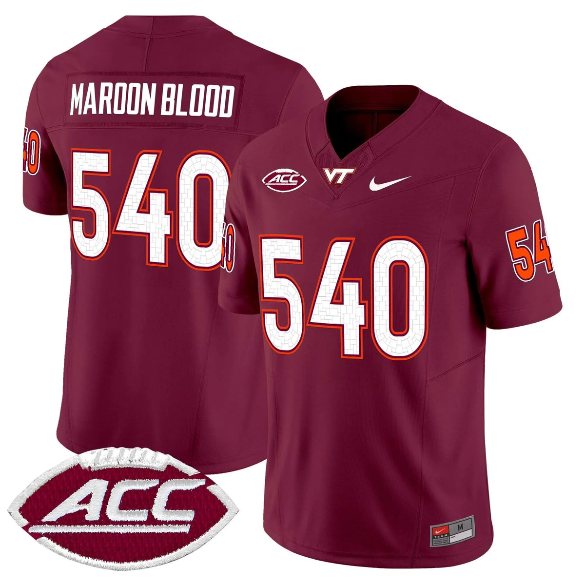 Personalized VTH 2026 Vapor Limited Jersey - Maroon / Maroon Blood 540 Stitched